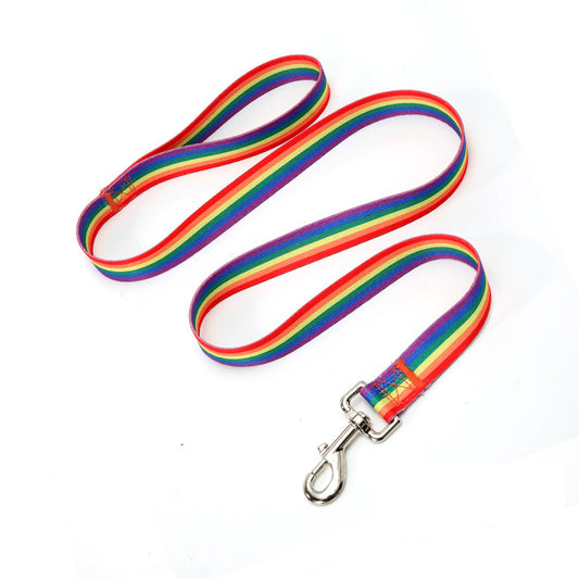 Rainbow Dog Lead